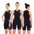 Zone3 aquaflo tri suit schwarz/violett Damen  Z14122